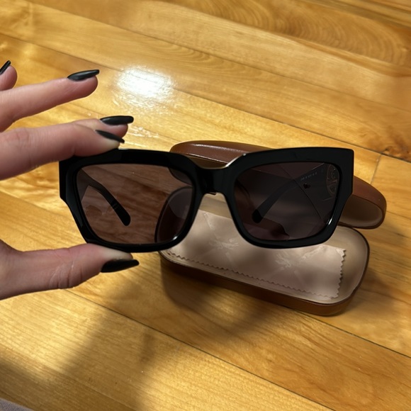 Authentic Black Longchamp Sunglasses - Picture 7 of 10